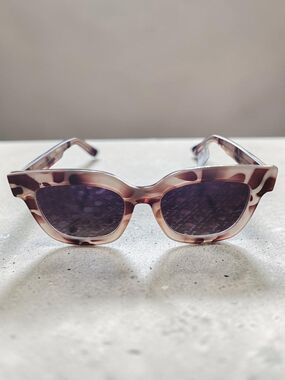 Diff Eyewear Tortoise Shell Cat-Eye Sunglasses - Brown & Black